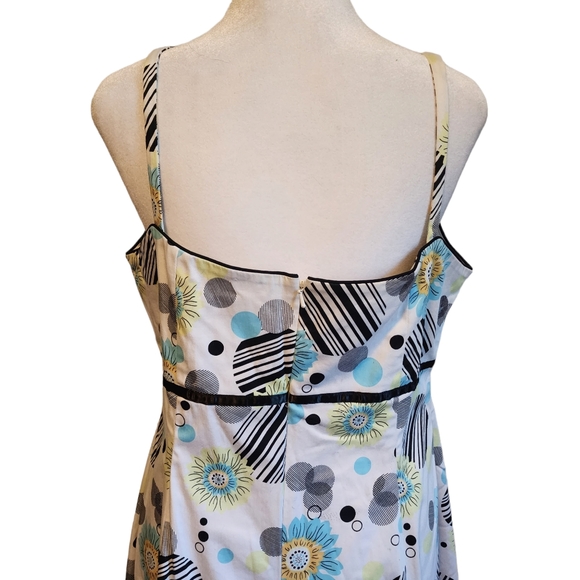 EUC Becky & Max Cotton Stretch Floral Fit & Flare Sundress - Picture 9 of 12